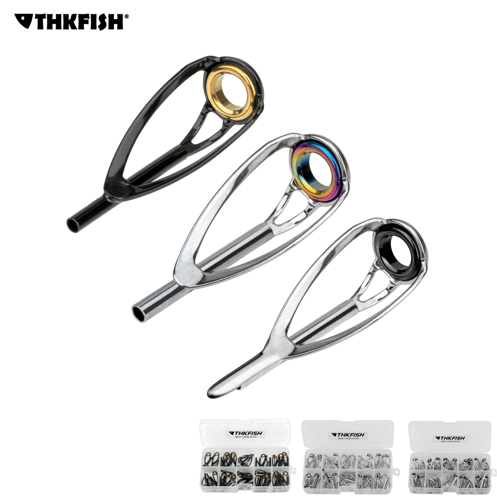 Fishing Rod Tip Replacement - THKFISH 50pcs Fishing Rod Tops Tip