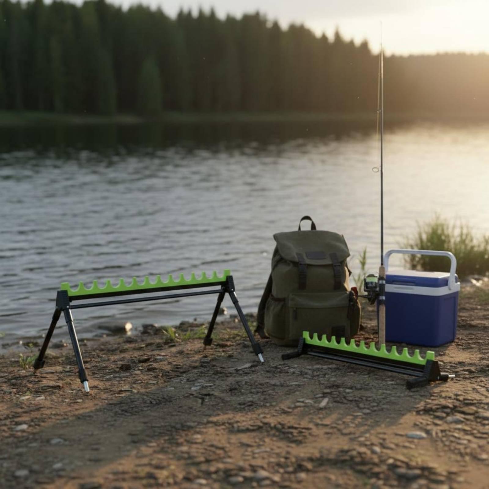 Multi Slot Fishing Rod Stand P - Fishing Rod Telescopic review and price