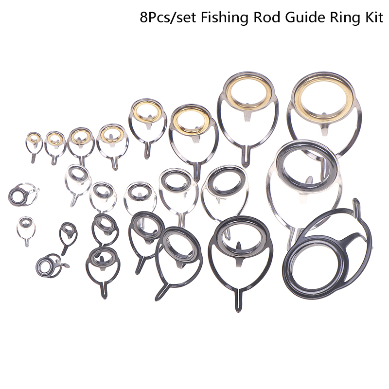 8Pcs Fishing Tackle Stainless  - Fishing Rod Building Kit review and price