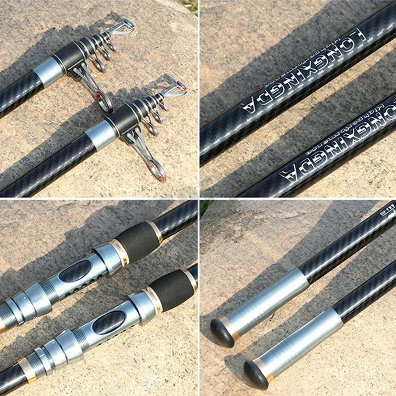 Telescopic Fishing Rod 3.9m 4. - Fishing Rod Surf review and price