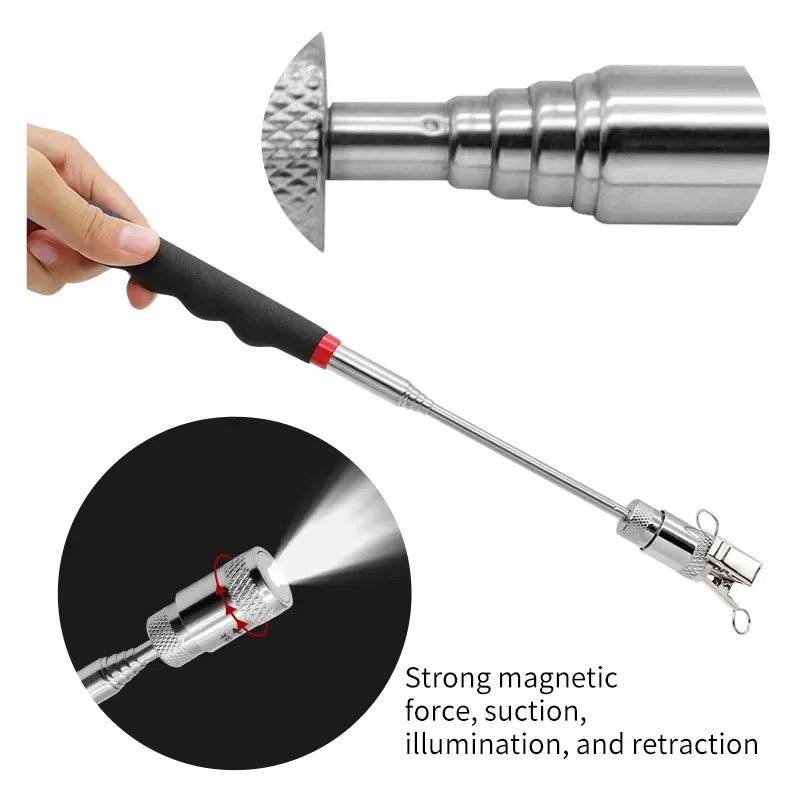 Telescopic Magnetic Pen with L - Fishing Rod Telescopic review and price