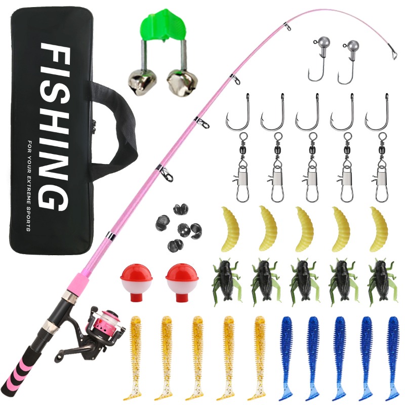 Kids Adult Beginner Fishing Ro - Fishing Rod Combo review and price