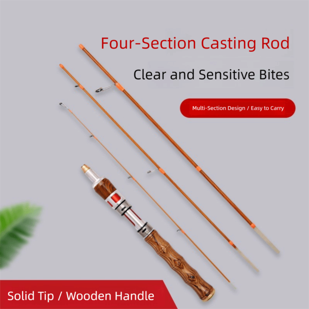High Quality 4 Sections Spinni - Fishing Rod Carbon Fiber review and price