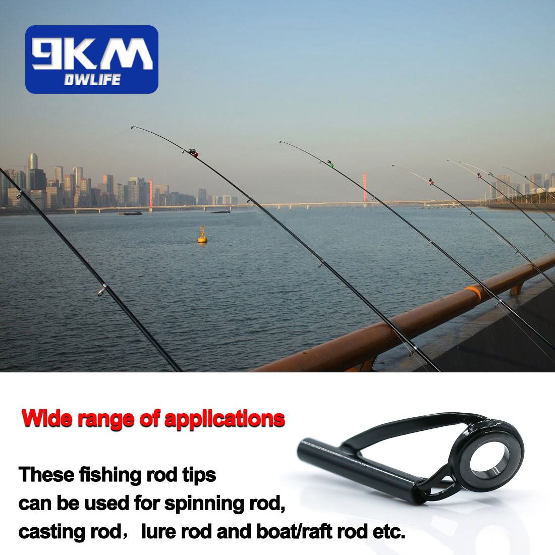 Fishing Rod Guide Tip Repair K - Fishing Rod Tip Replacement review and price