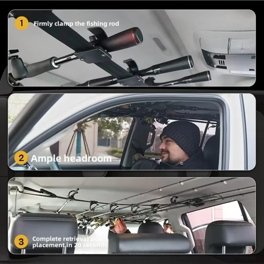 6 Position Car Fishing Rod Hol - Fishing Rod Repair Kit review and price