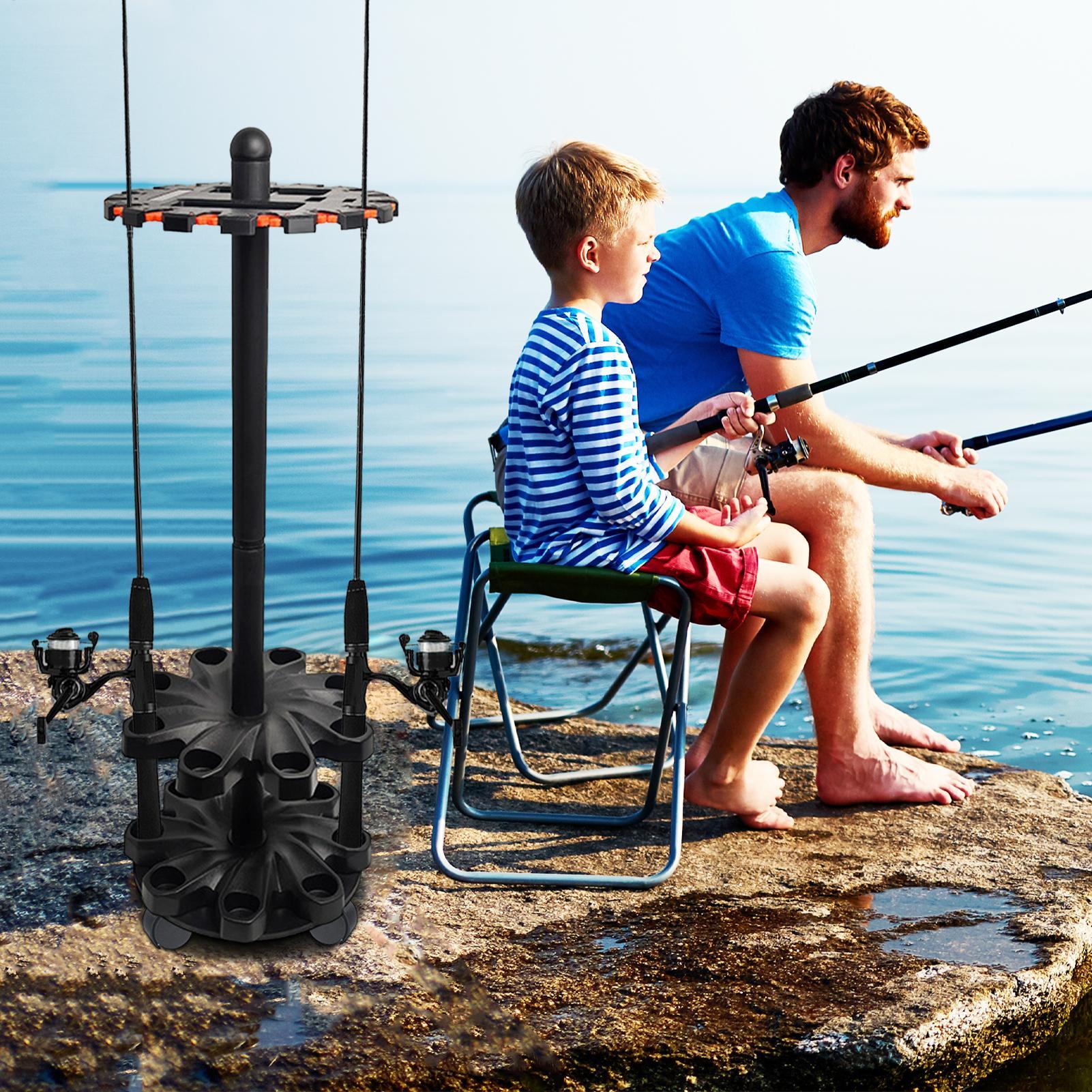 Fishing Rod Racks Angling Pole - Fishing Rod Boat review and price