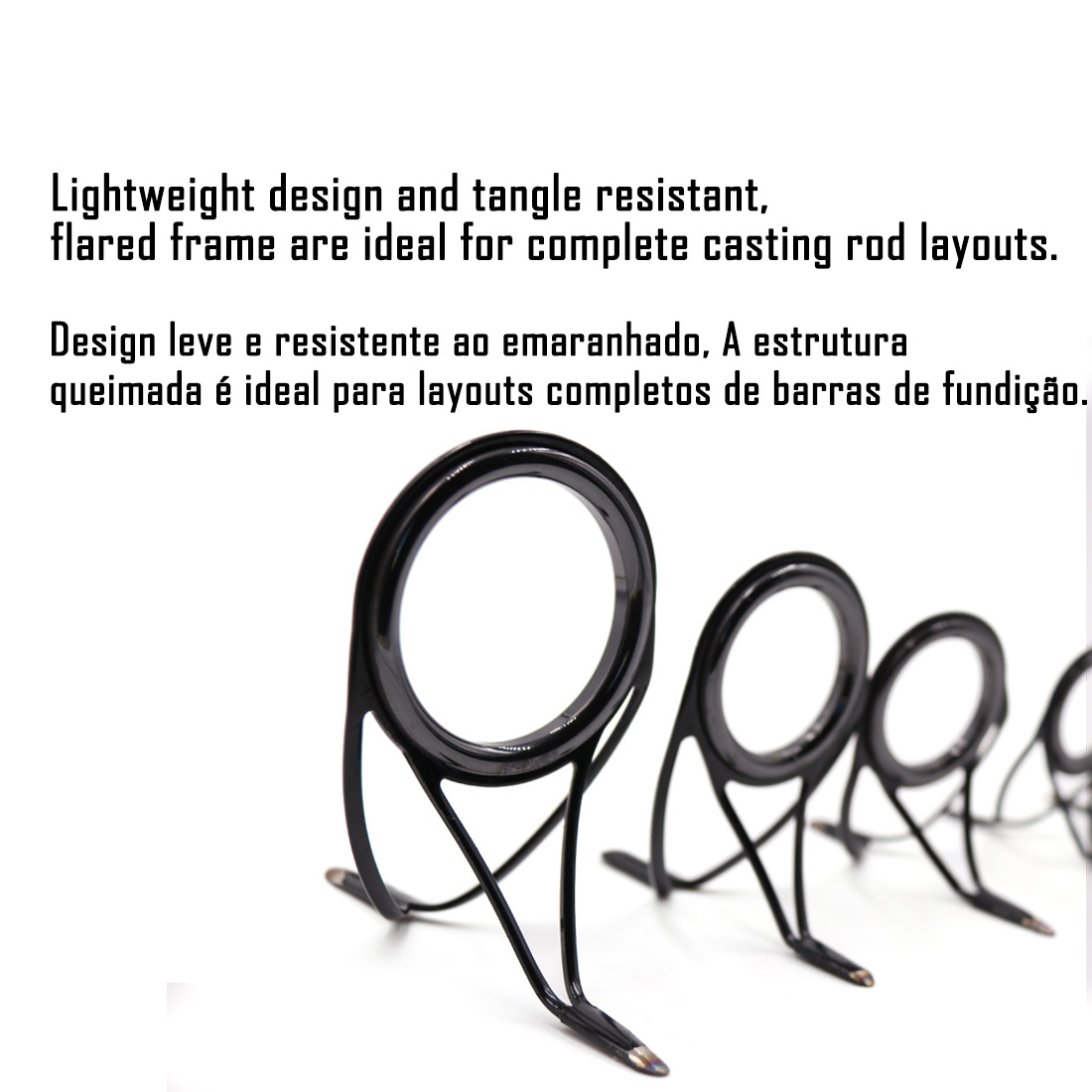 9KM OB Curved Rod Guide Kit 10 - Fishing Rod Repair Kit review and price