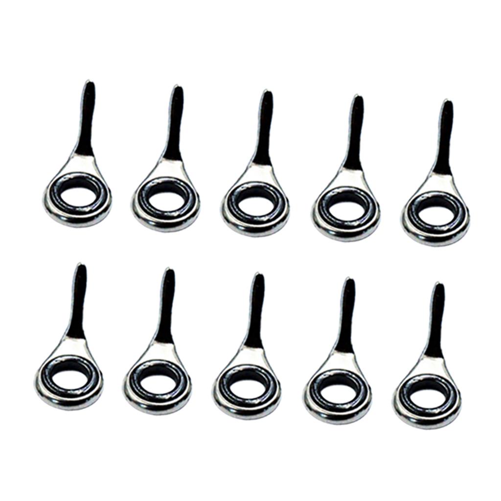 Set of 10 Telescopic Fishing R - Fishing Rod Guide Replacement review and price