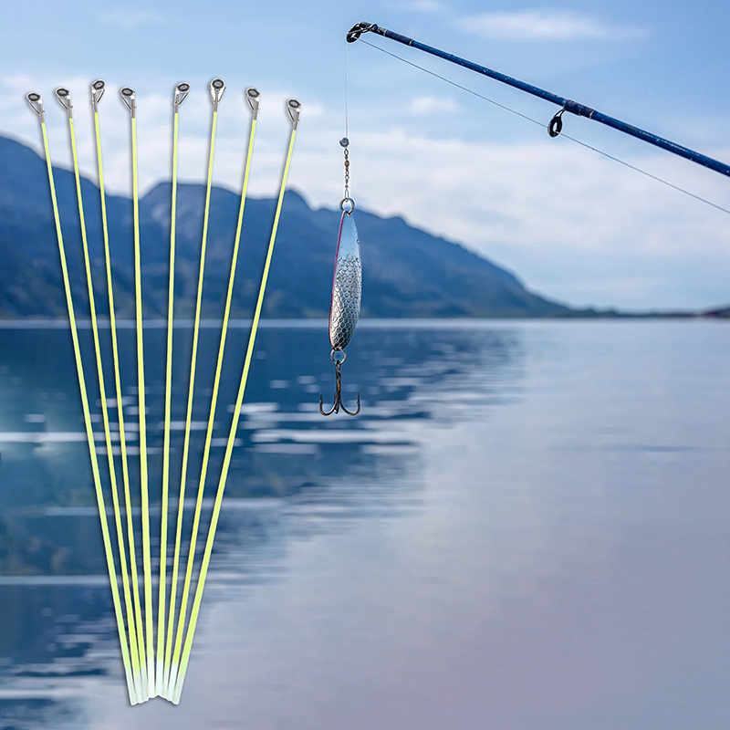 5Pcs 42CM Boat/Raft Rod Tip Sp - Fishing Rod Repair Kit review and price