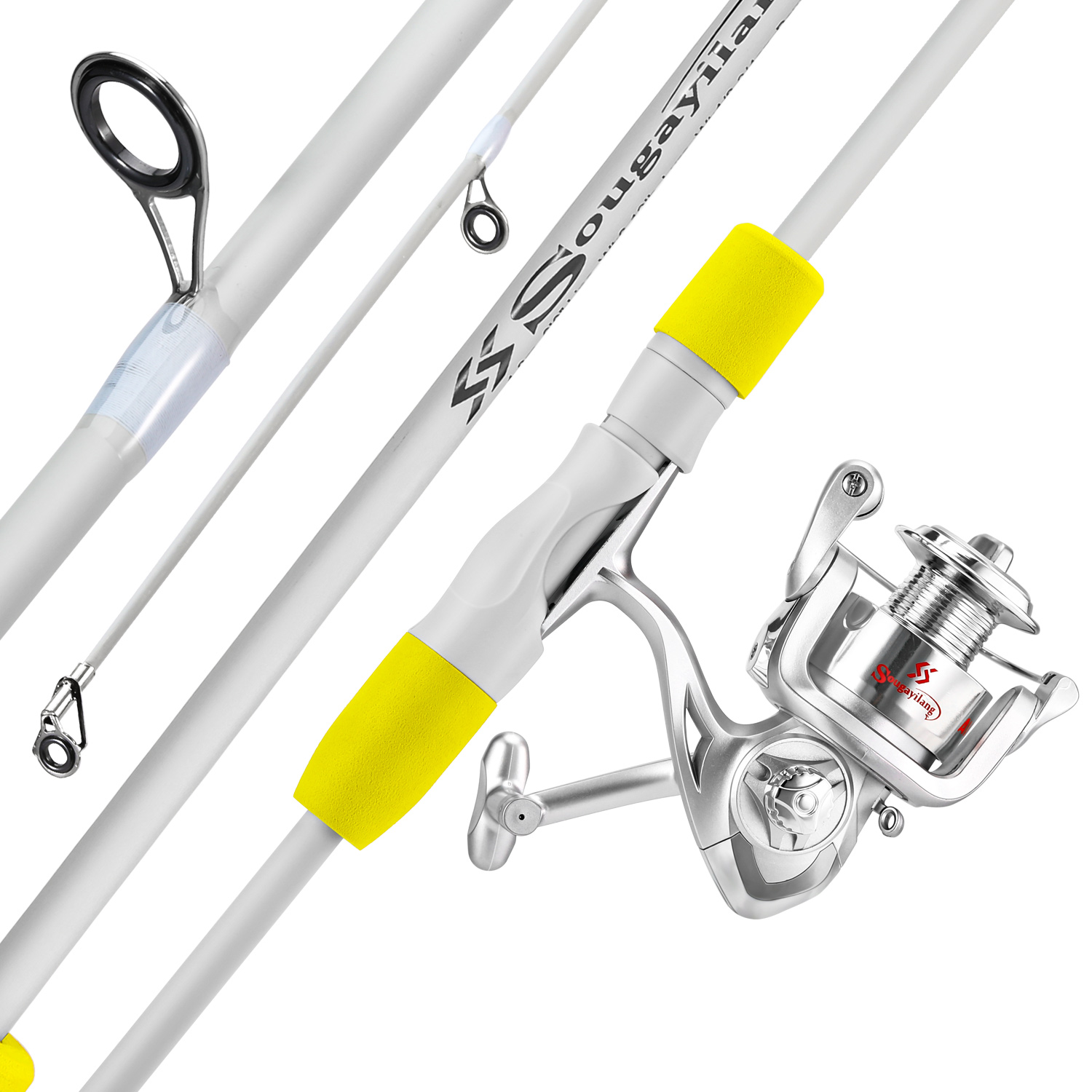 Sougayilang 2section Spinning  - Fishing Rod Carbon Fiber review and price